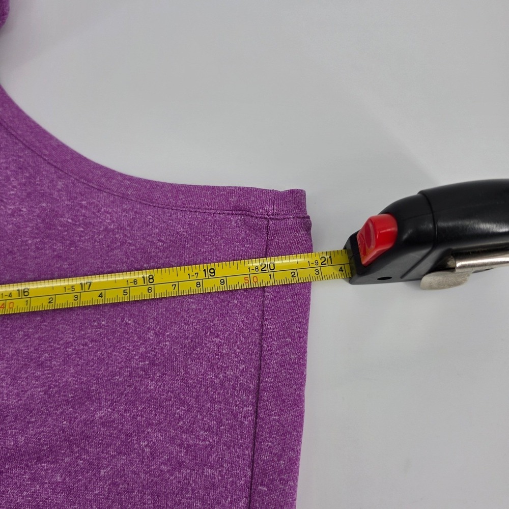 Nike Golf Womens Dri-FIT Sleeveless Polo Shirt Purple Heather XL New With Tags - Picture 6 of 7